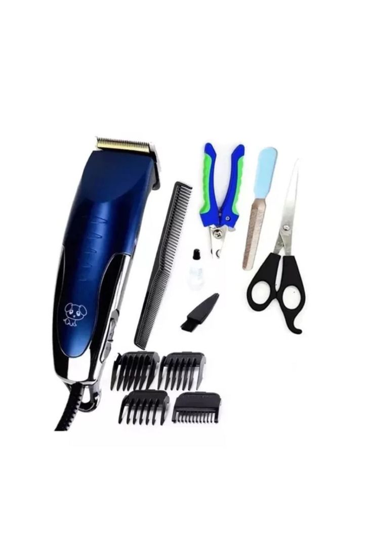 Set Maquina Corta Pelo Mascotas Kit Manicura-4