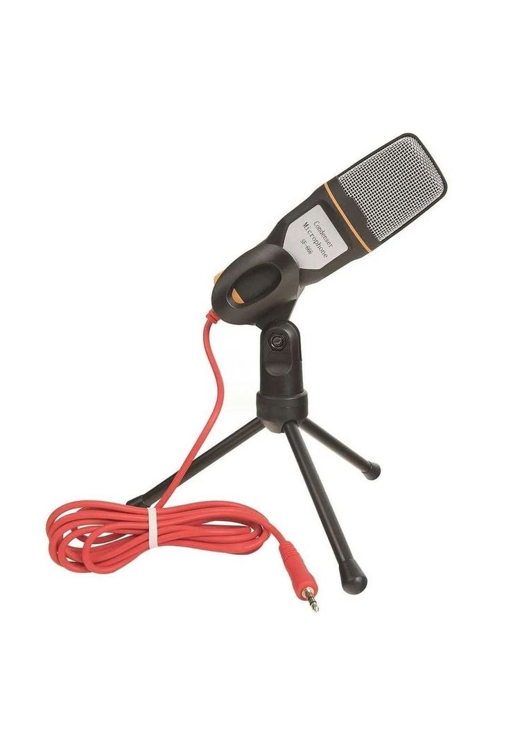 Micrófono Condensador Plug 3.5 MM Atril-1