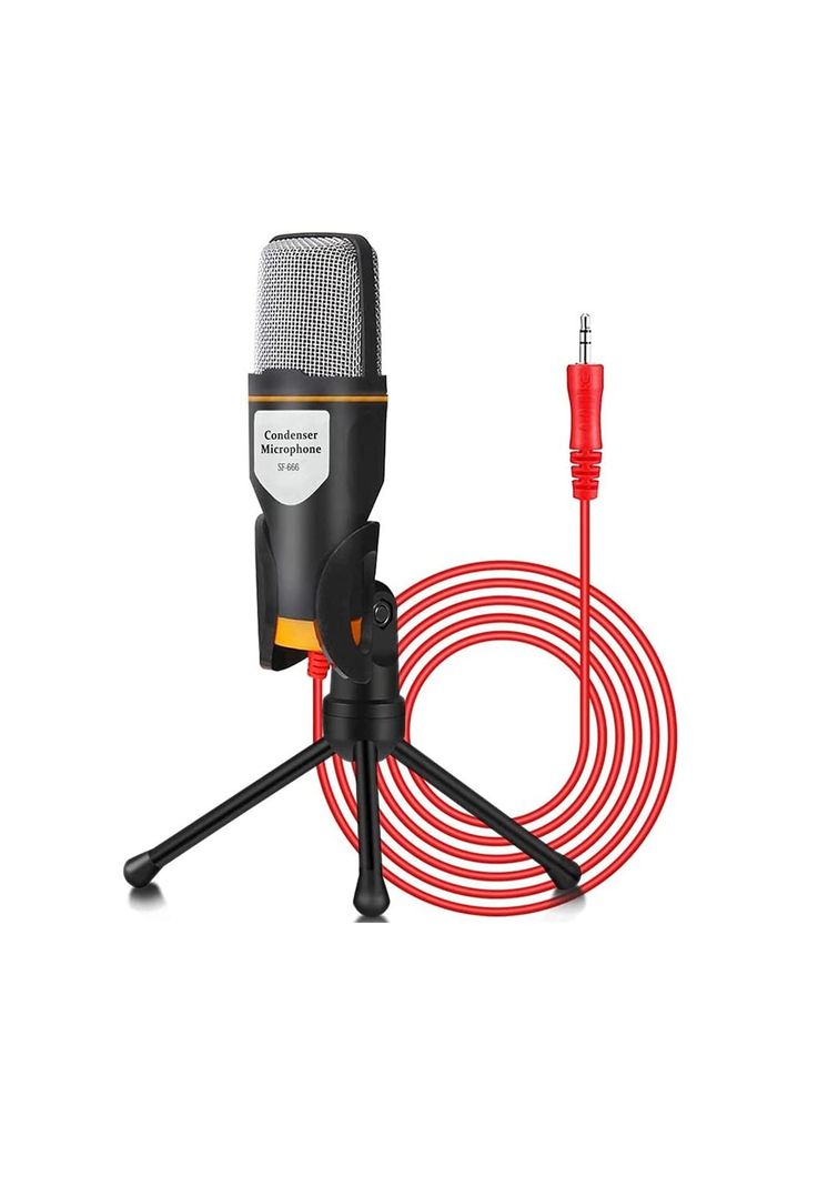 Micrófono Condensador Plug 3.5 MM Atril-2