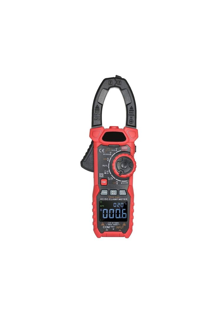 Medidor Digital Corriente NCB RMS 2000 Multimetro Pinza-0