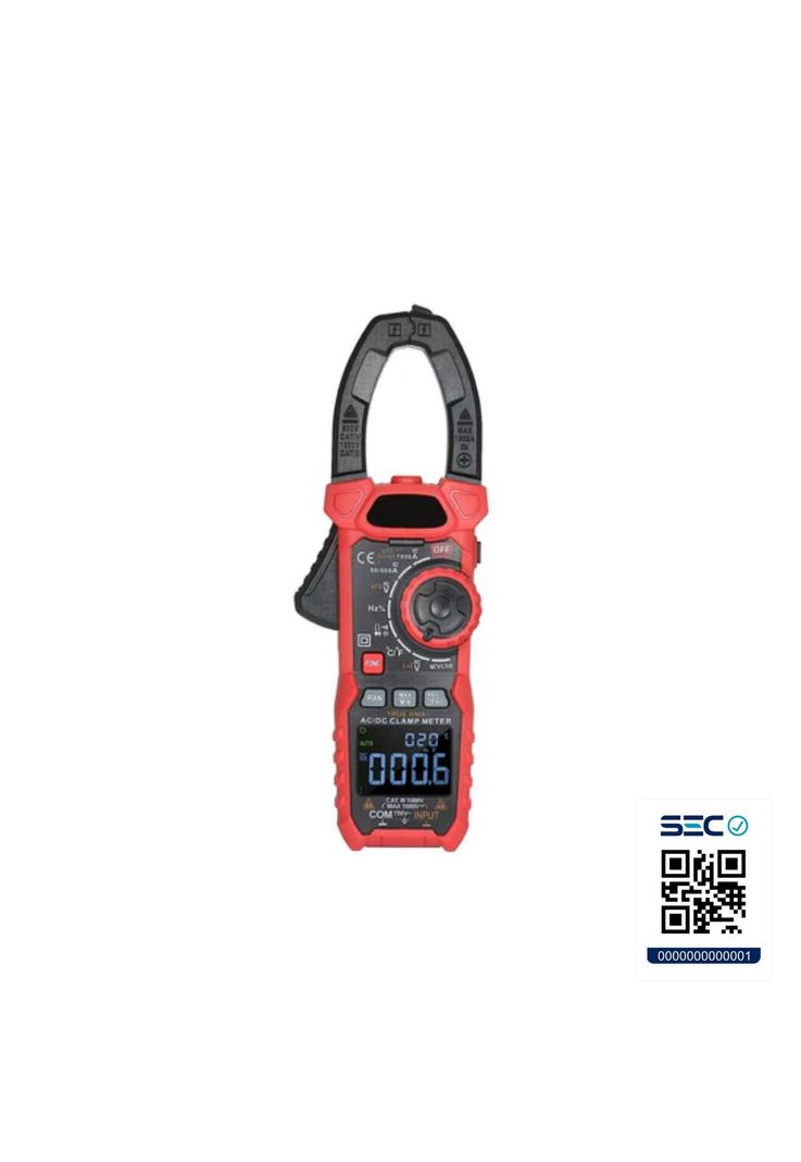 Medidor Digital Corriente NCB RMS 2000 Multimetro Pinza-3
