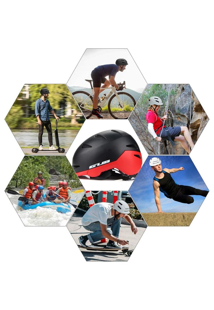 Casco Bicicleta Skate Regulable Profesional L Negro-5
