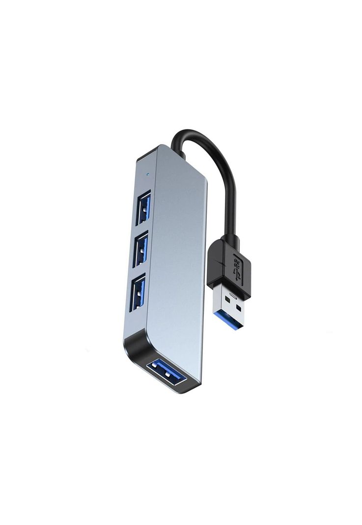 HUB USB 3.0 4 Puertos Aluminio-0