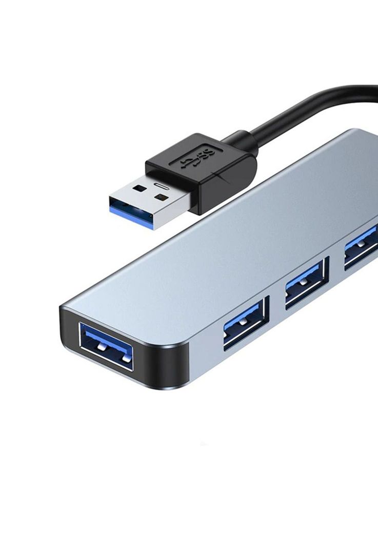 HUB USB 3.0 4 Puertos Aluminio-1