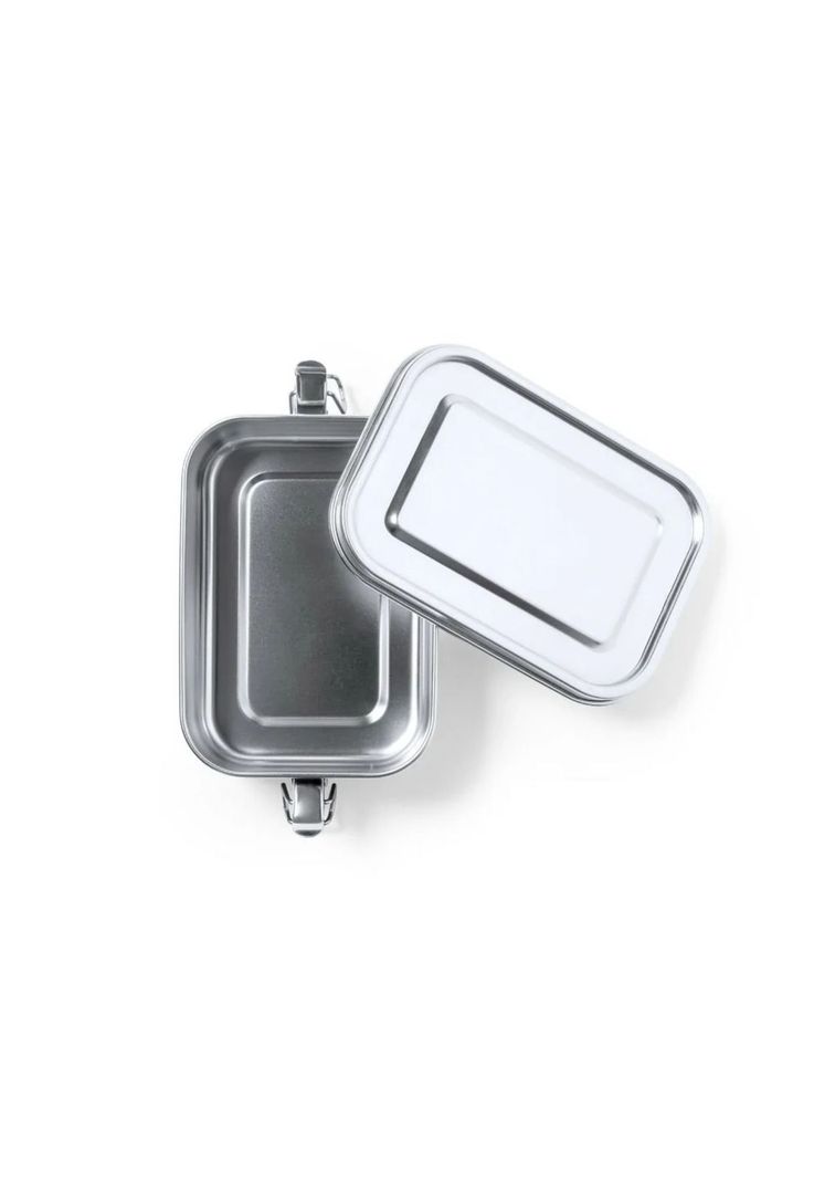 Contenedor Tupper Hermético Acero Inox. Beige Shonka 750 ML-2