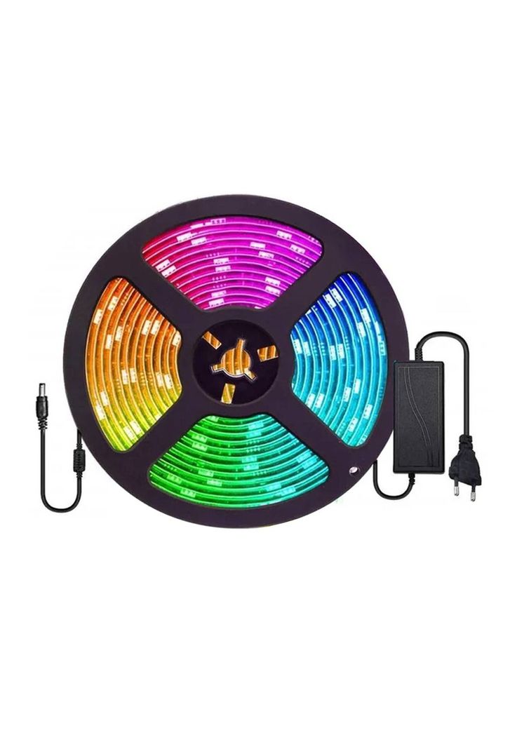 Cinta Tiras Luz LED Multicolores RGB 500 CM-0