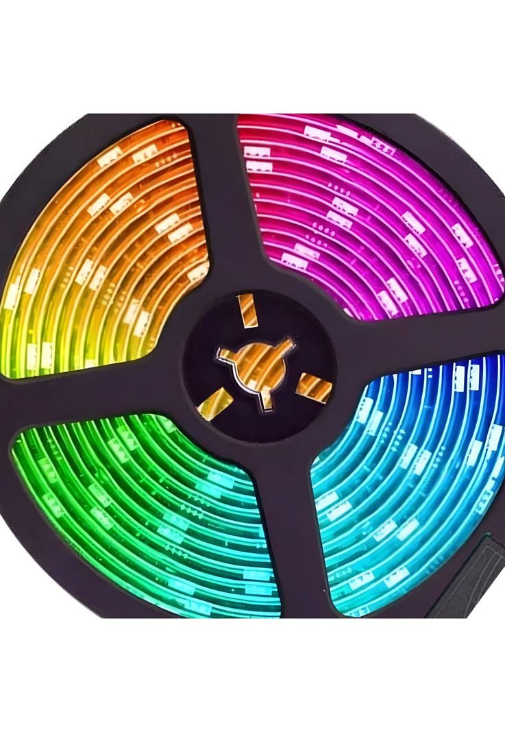 Cinta Tiras Luz LED Multicolores RGB 500 CM-2