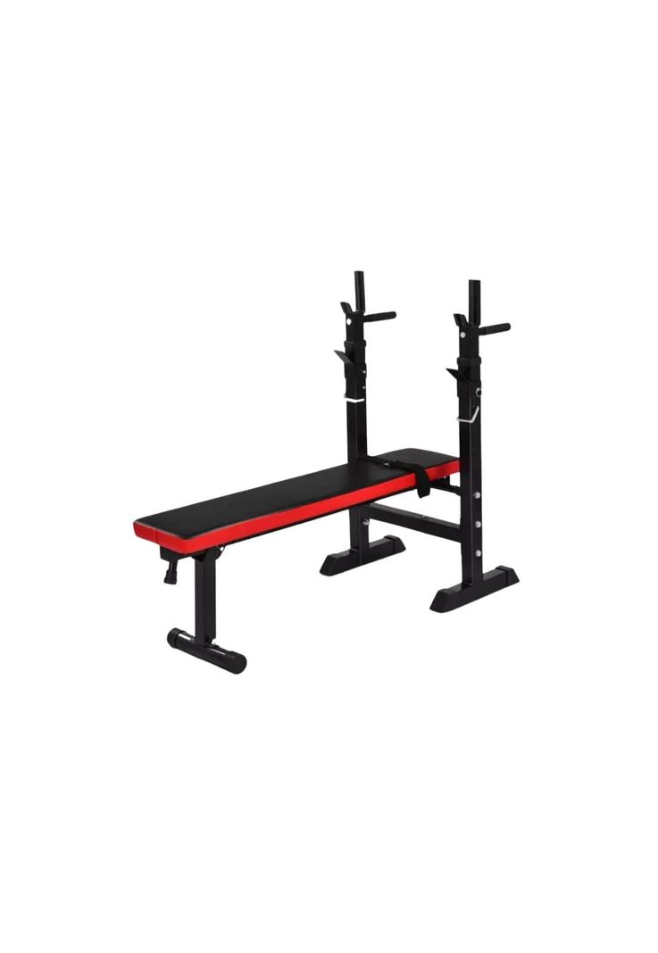 Banco Plegable Soporte Barra Gym-0