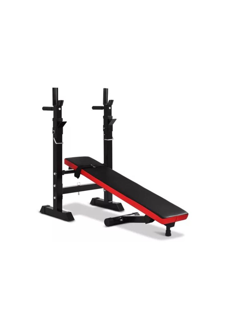 Banco Plegable Soporte Barra Gym-2