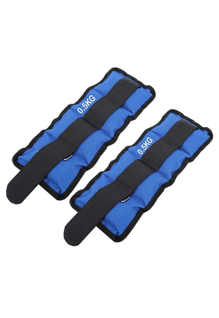 Pesas Deportivas Tobillos Muñeca 1 KG Azul-1