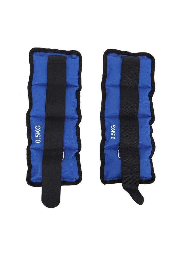Pesas Deportivas Tobillos Muñeca 1 KG Azul-3