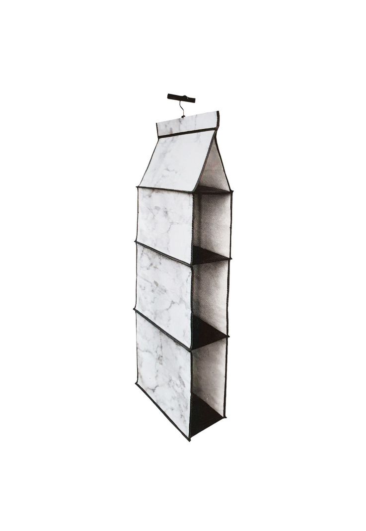 Organizador Closet Hogar Plegable Ropa 3 Divisiones Gris-0