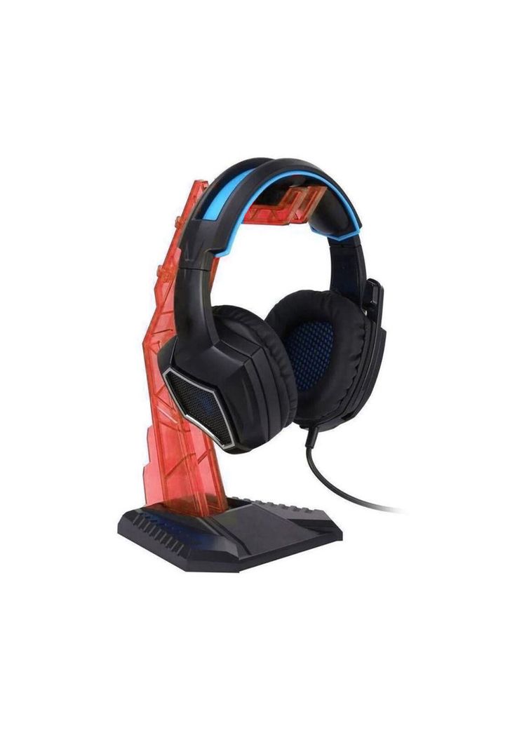 Base Soporte Audífonos PRO Gamer Rojo-2