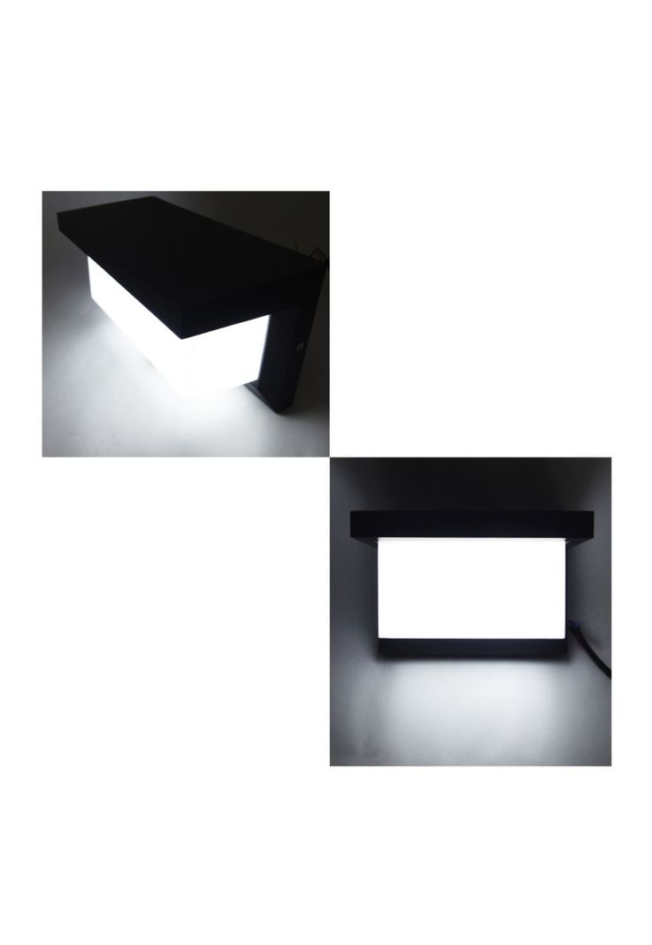 Foco LED Aplique Pared Metal Luz Blanca-2