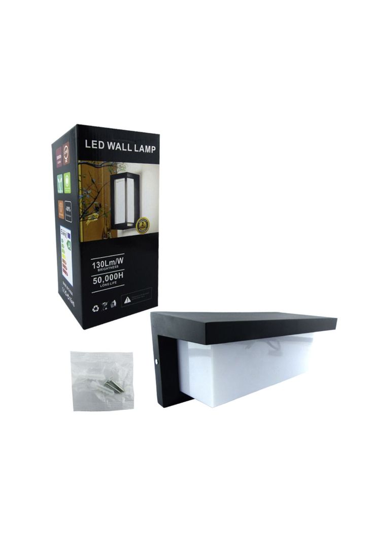 Foco LED Aplique Pared Metal Luz Blanca-3