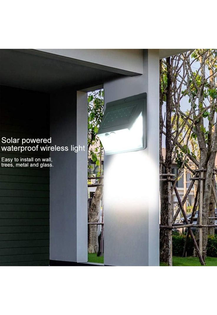 Foco Solar 40 LED Sensor Movimiento-4