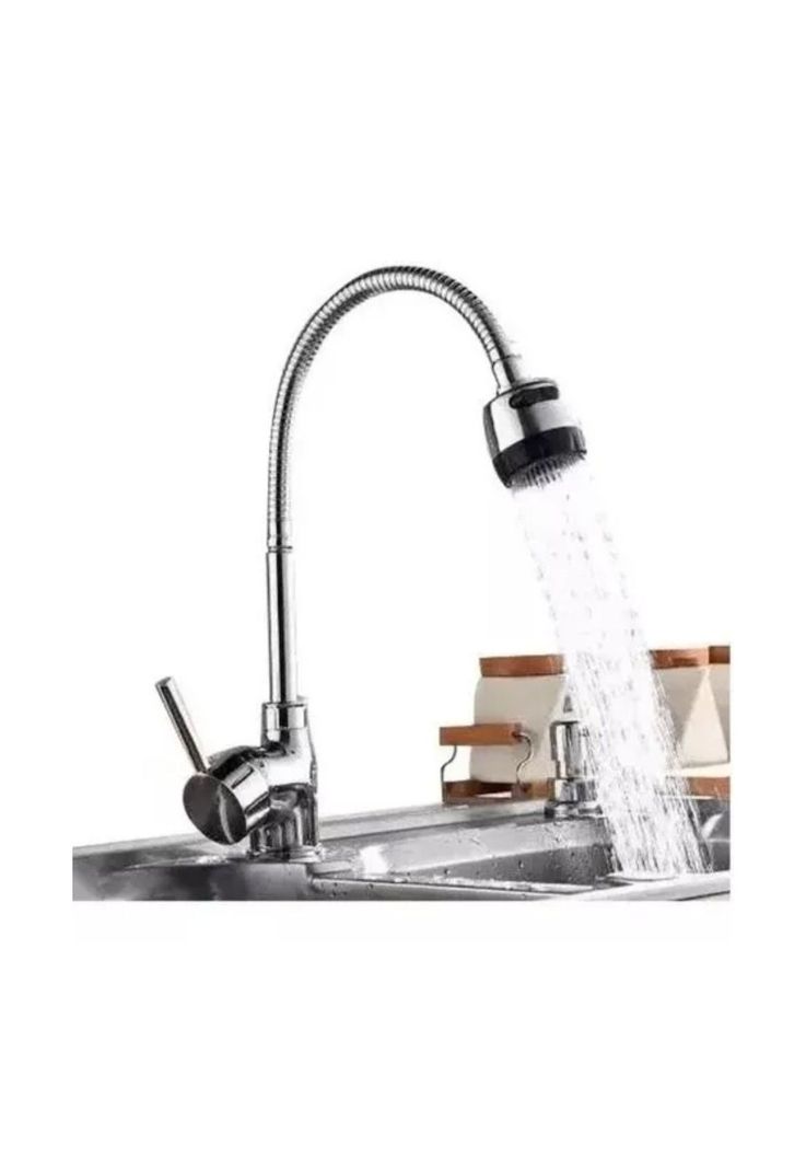 Llave Grifo Monomando Lavaplatos Extensible Profesional-4