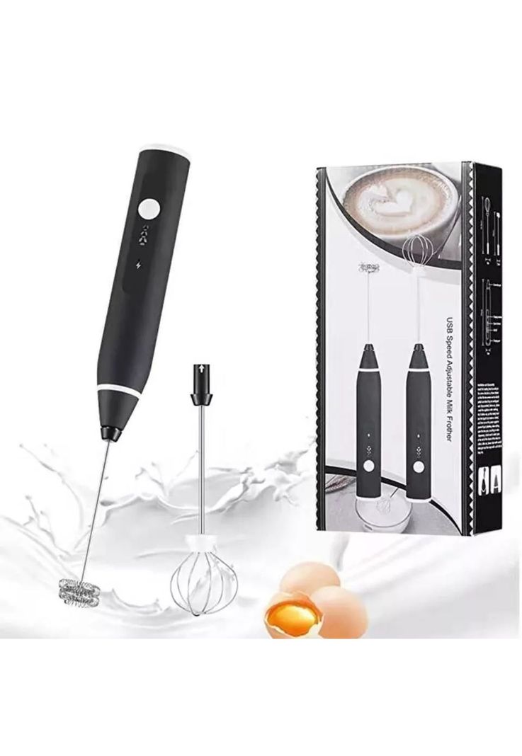 Mini Batidor Revolvedor Café Espuma Leche Recargable-1