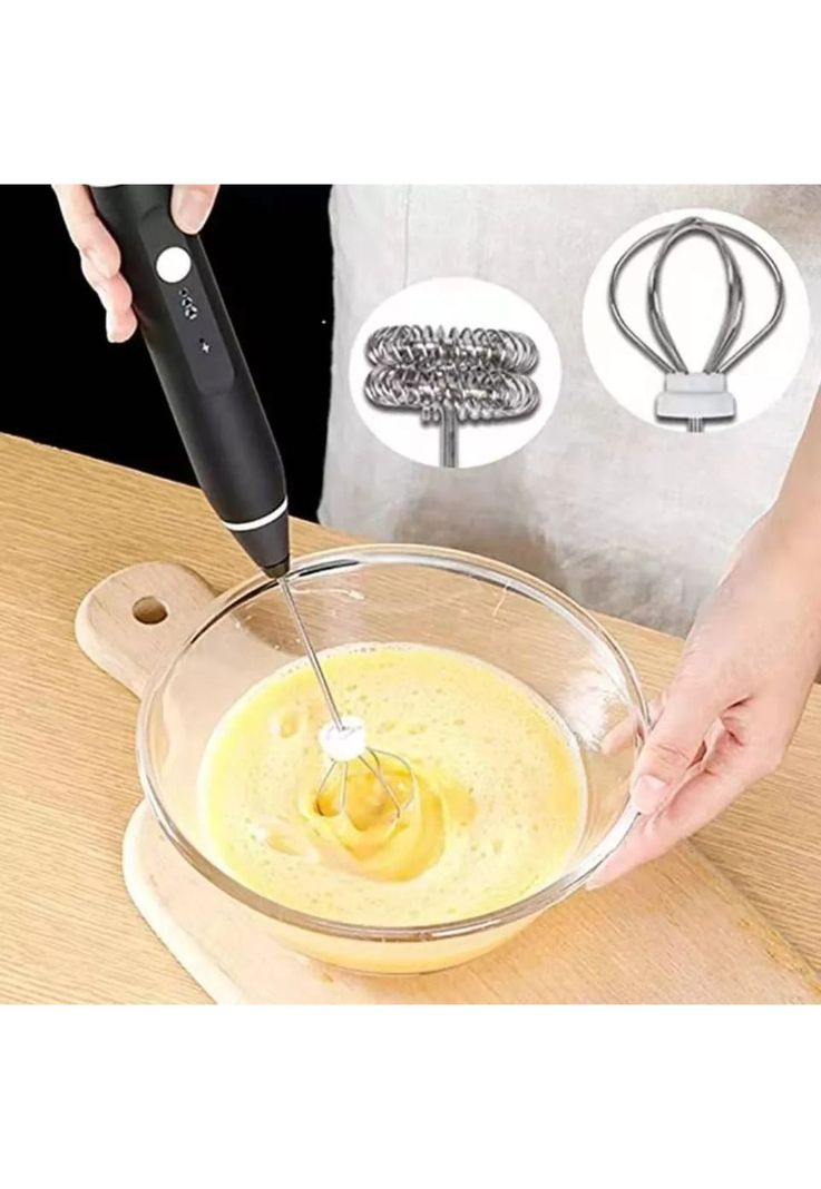 Mini Batidor Revolvedor Café Espuma Leche Recargable-2