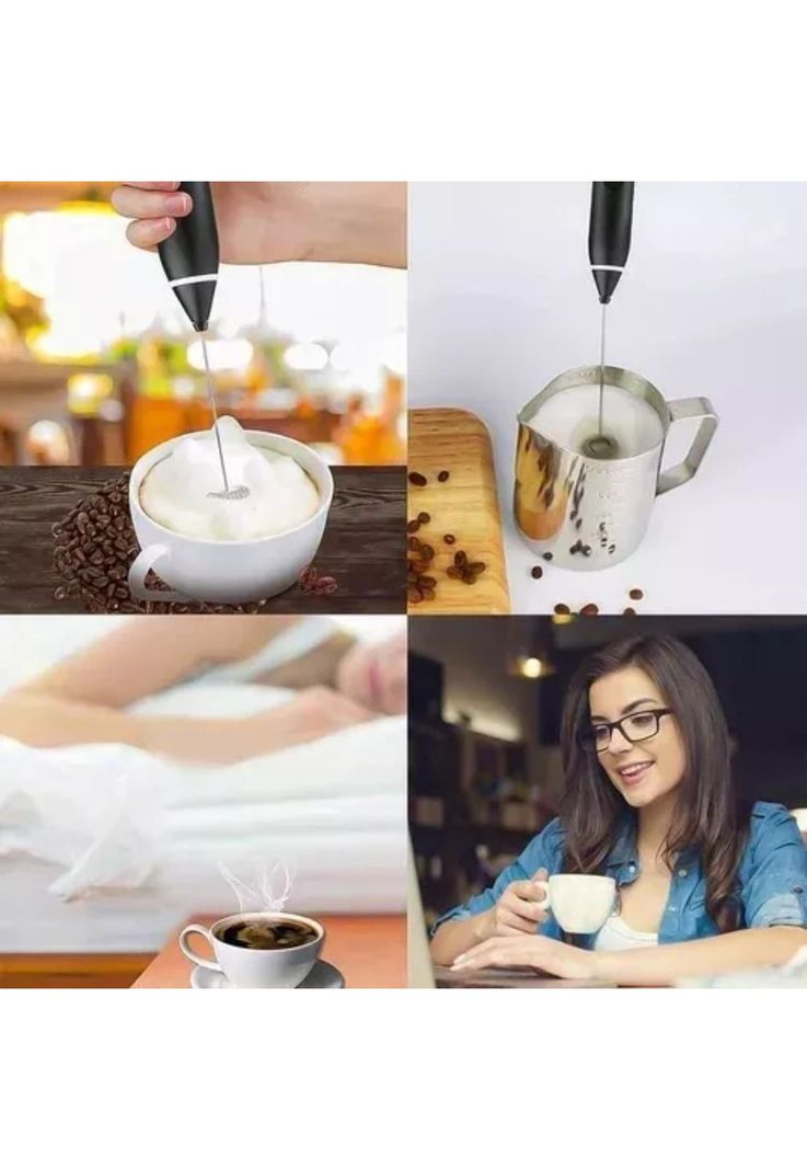 Mini Batidor Revolvedor Café Espuma Leche Recargable-5