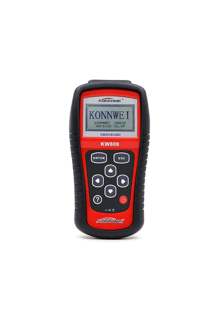 Escáner Digital Diagnóstico Paramétrico Auto Rojo-2