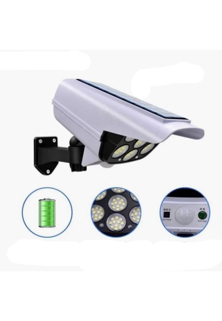 Foco Solar LED Cámara 150 Watt Sensor Movimiento-4