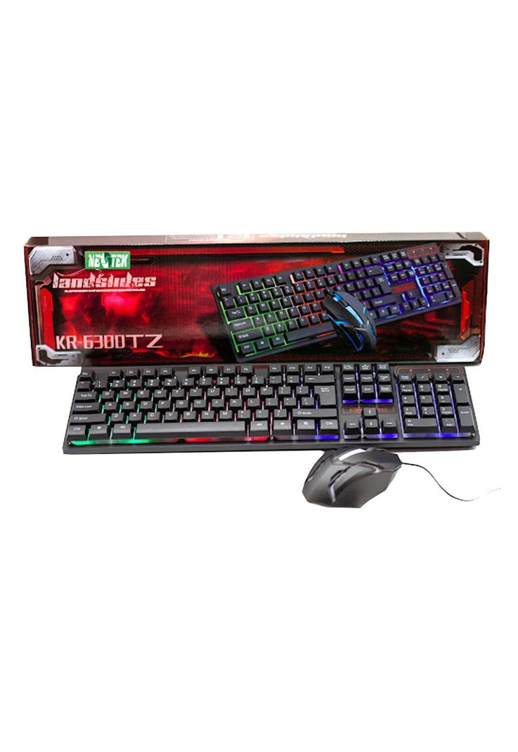 Kit Gamer Teclado + Mouse RGB Retroiluminado-3