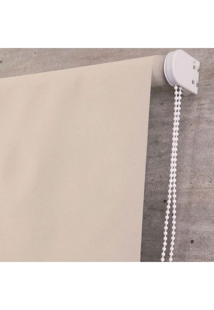 Cortina Roller Black Out Beige 180x240 CM-2
