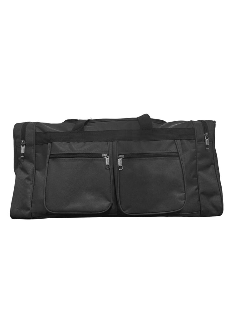 Bolso Mano Viaje Gimnasio Deportes 90 LT Negro-0