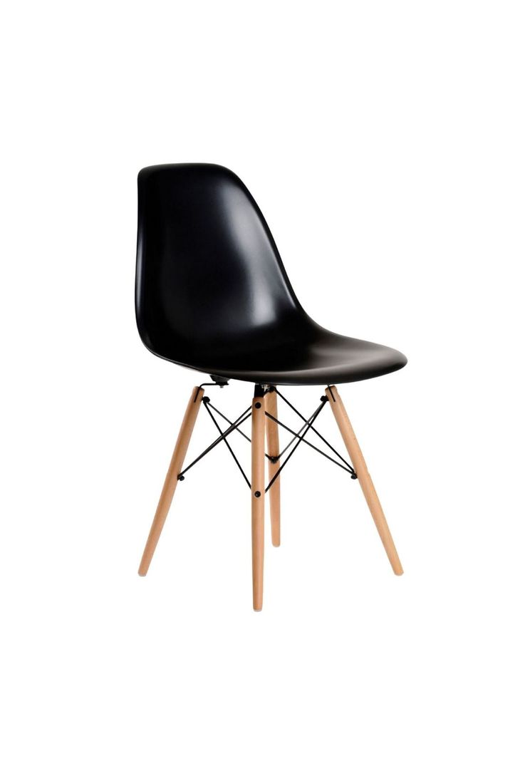 Silla Eames Hogar Comedor Negro-0