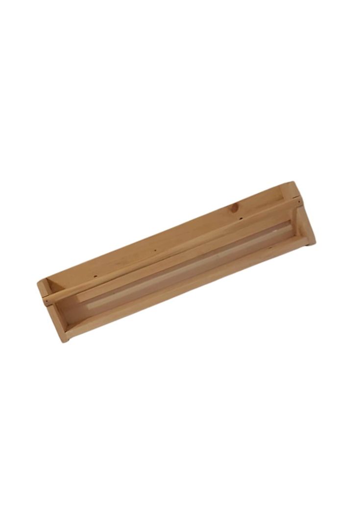 Repisa Organizador Pared Madera Pino 60X15X14 CM-2