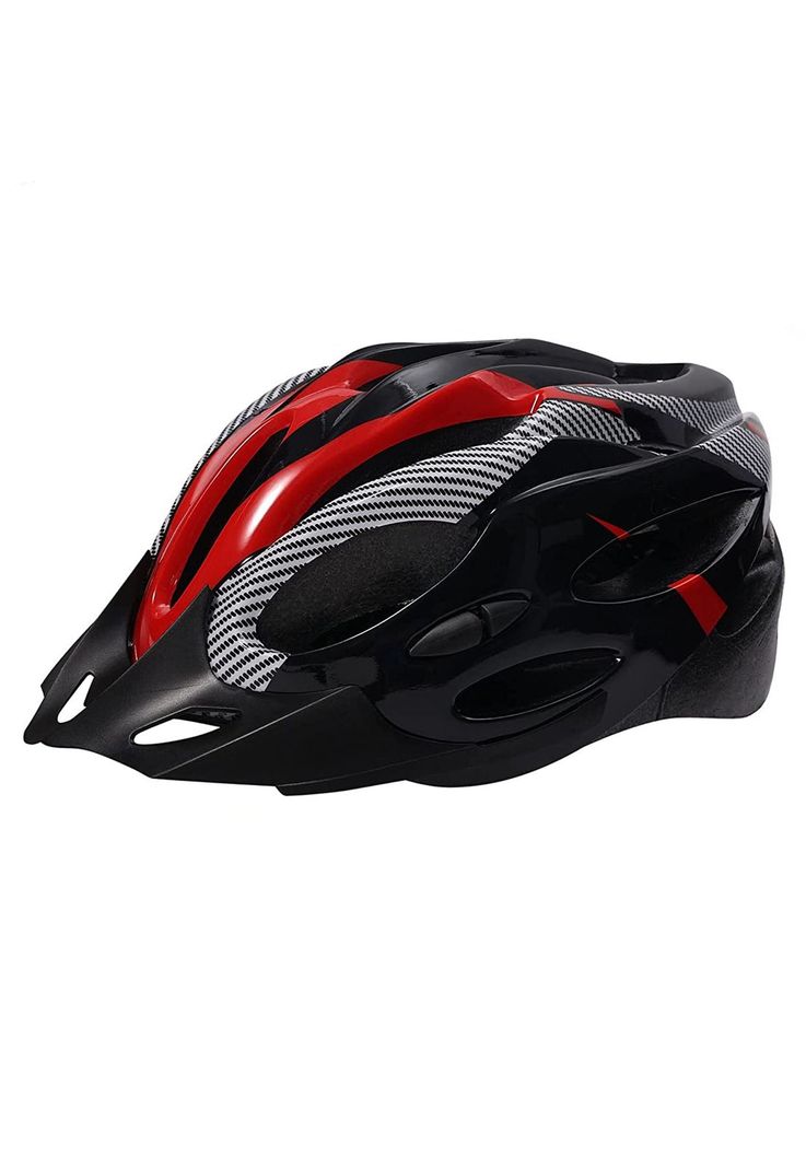 Casco Bicicleta Profesional Full Seguridad Rojo-0