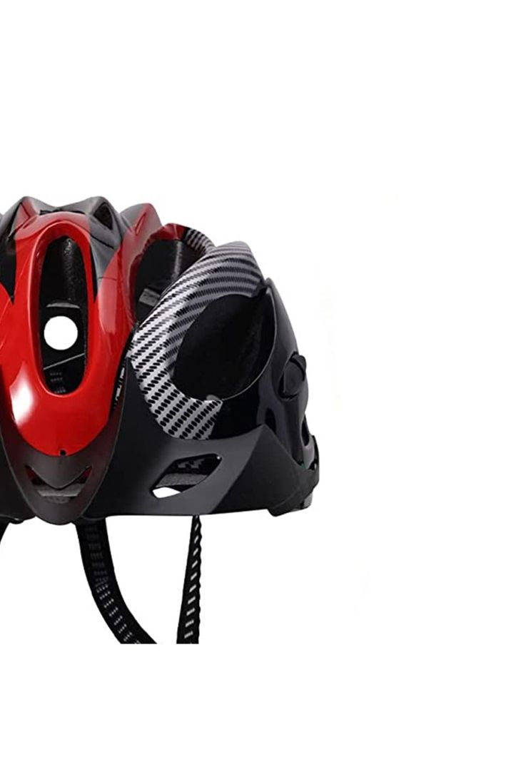 Casco Bicicleta Profesional Full Seguridad Rojo-3