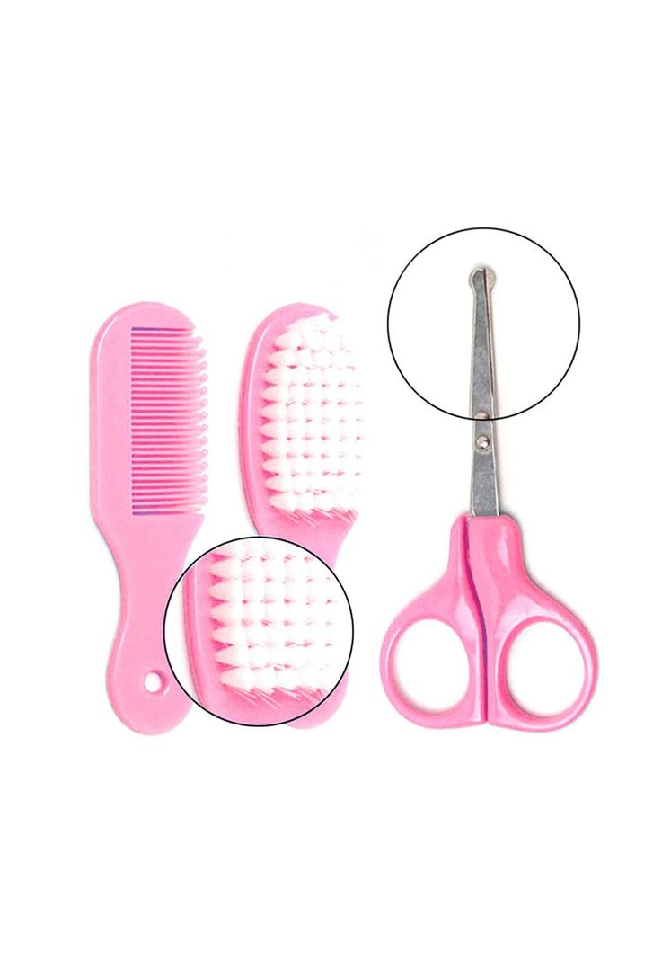 Set Cuidados Manicure Bebés 8 Piezas Rosado-4