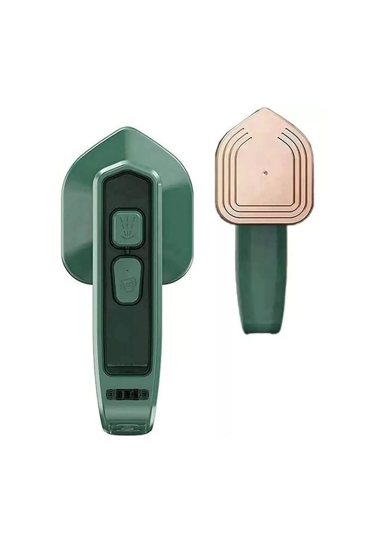 Mini Plancha Vapor Eléctrica Portátil Viaje Verde-1