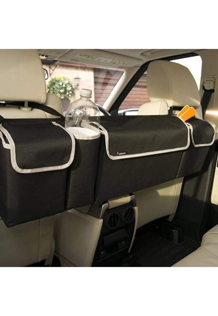 Organizador Asiento Automóvil Colgante Multiuso 4 Espacios 90x25 CM-6