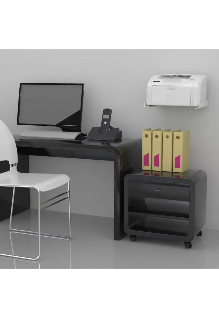 Soporte Organizador Multifuncional Microondas Horno Eléctrico 30 KG Negro-3