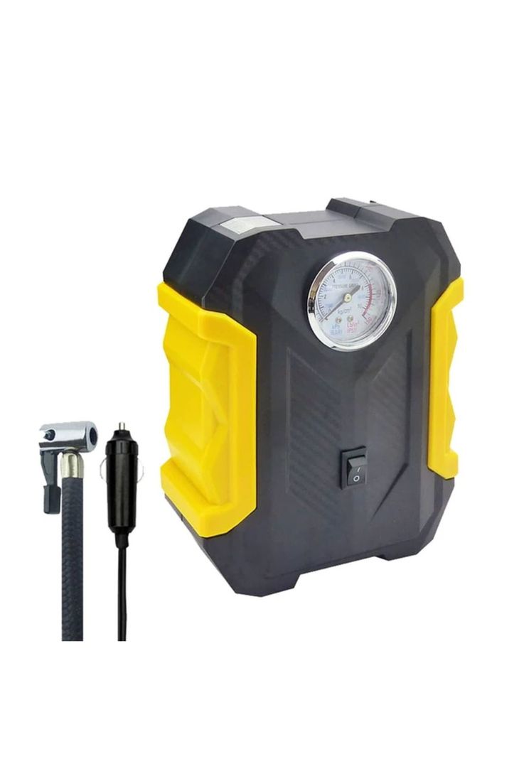 Compresor Aire Portátil Auto 150 PSI Luz Emergencia-1
