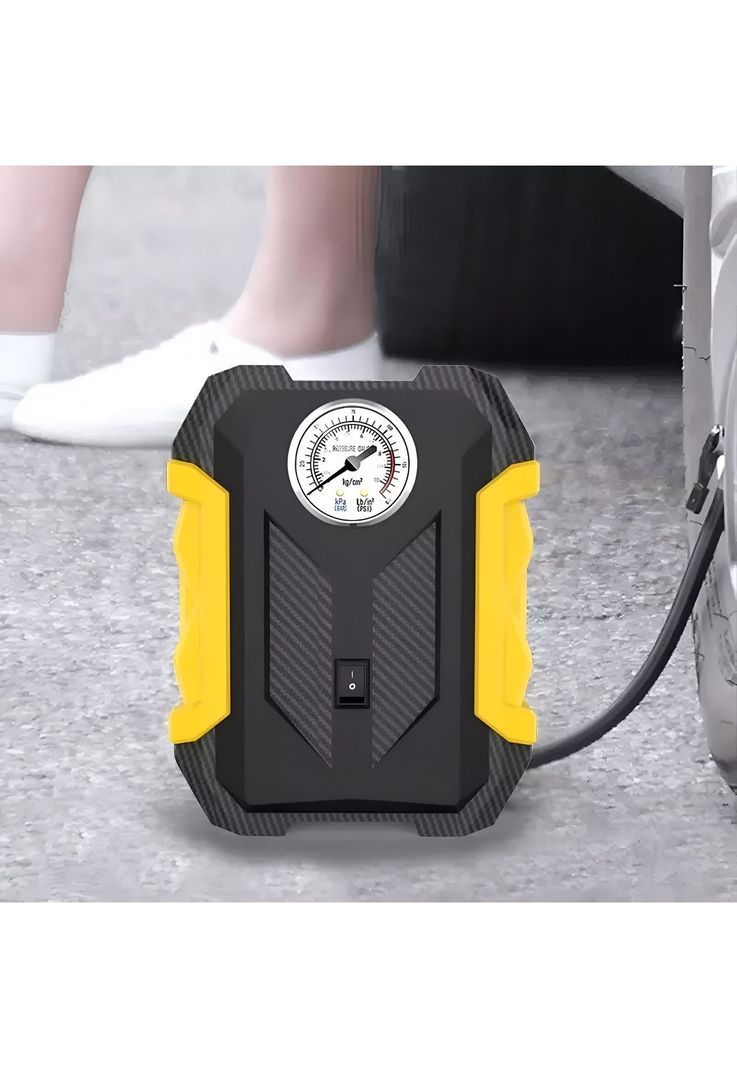 Compresor Aire Portátil Auto 150 PSI Luz Emergencia-4