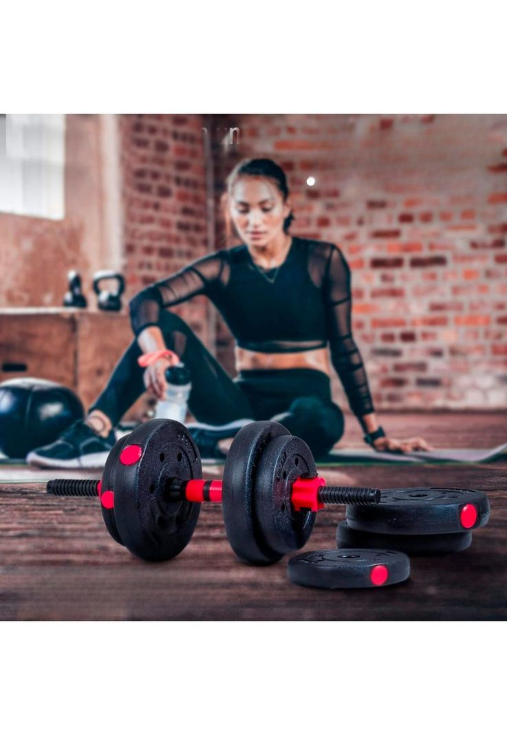Set Mancuernas Pesas 20 KG Fitness Ajustables-4