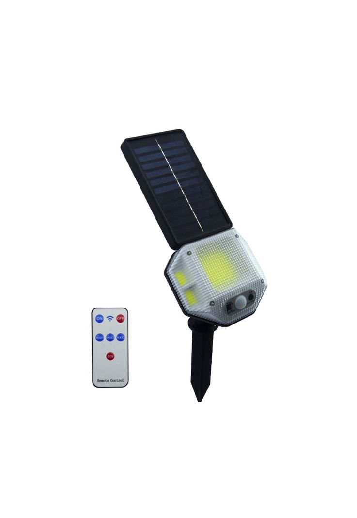 Estaca LED Solar COB PVC Sensor Control Remoto-0