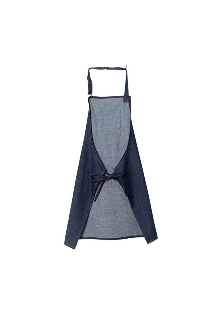 Pechera Delantal Mezclilla Jeans Cocina Asados-1