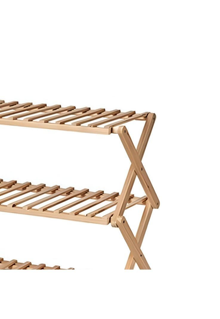 Zapatero Organizador Madera 3 Niveles 49x46x26 CM Café-2