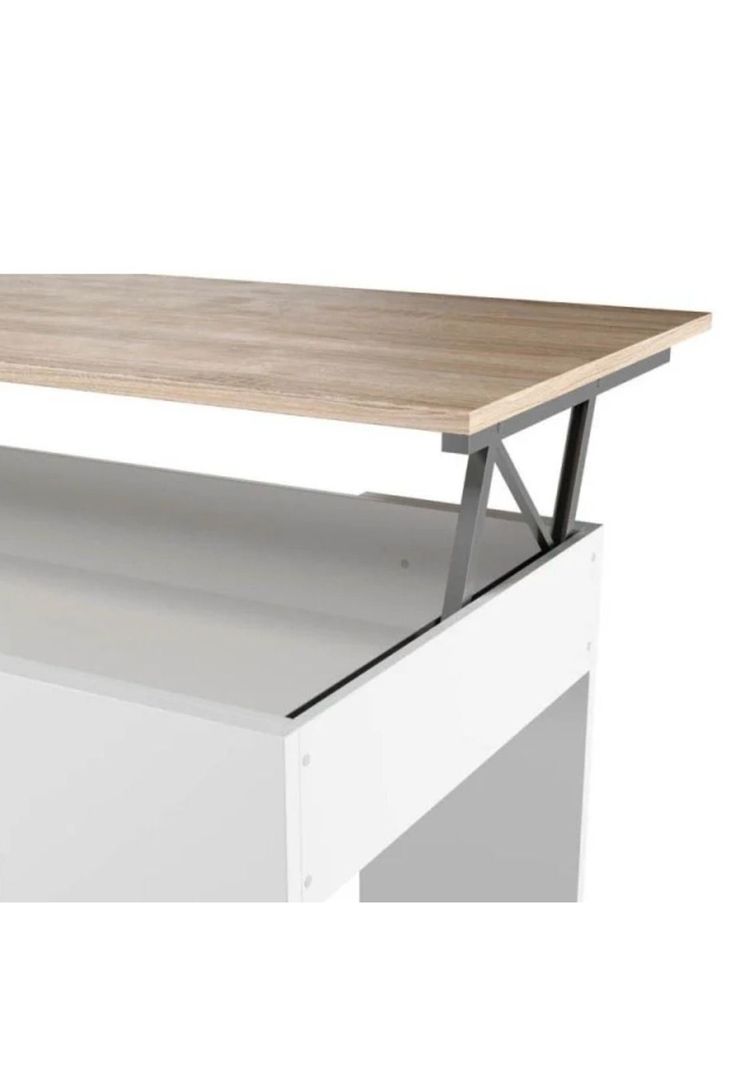 Mesa Centro Multifuncional Madera Natural-3