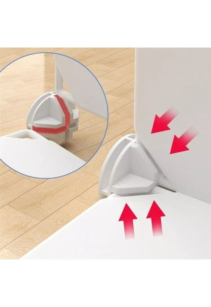 Organizador Closet Ropero Hogar 4 Módulos 127x32x44 CM Blanco-2