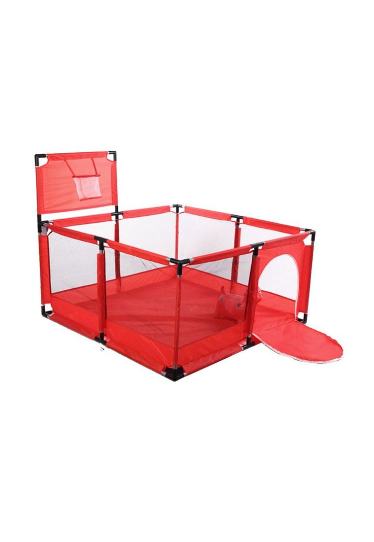 Corral Bebes Piscina Juego Interactivo Rojo-0