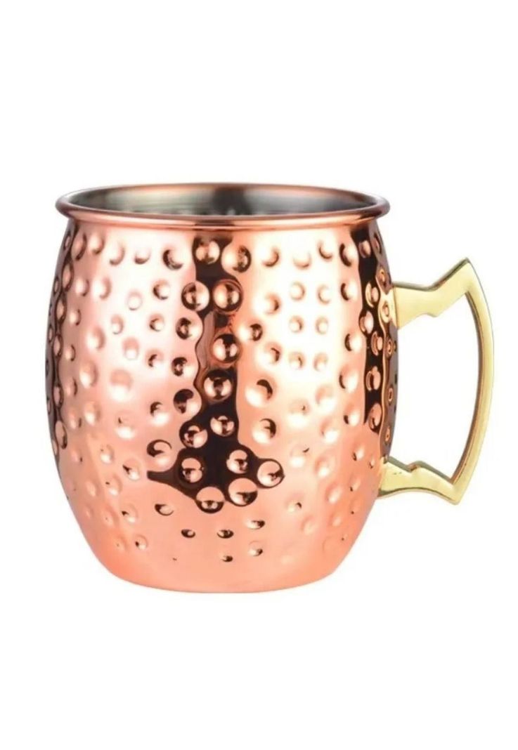 Set 4 MUG Cobre Vasos Coctel Moscow Mule 500 ML Premium-1
