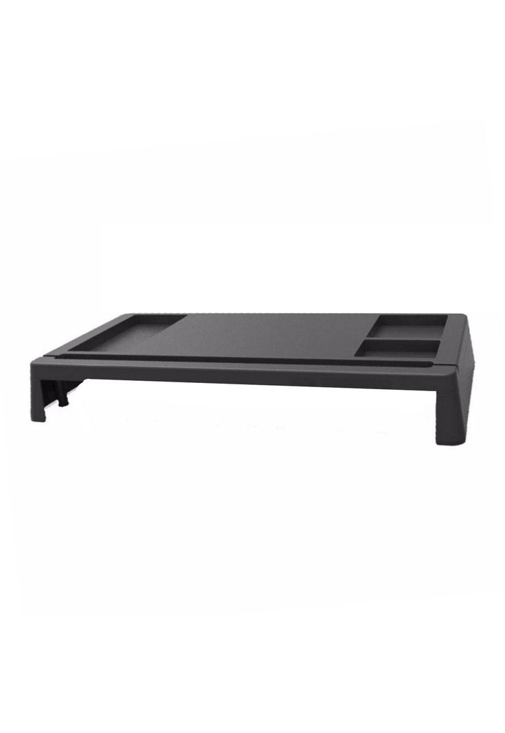 Mesa Organizador Escritorio Base Monitor Negro-1