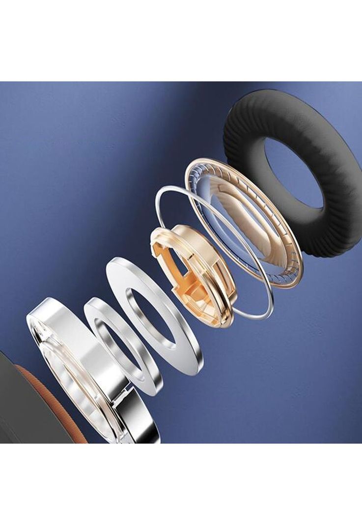 Audífonos Luminoso Bluetooth 5.3 Plegables HIFI Negro-4