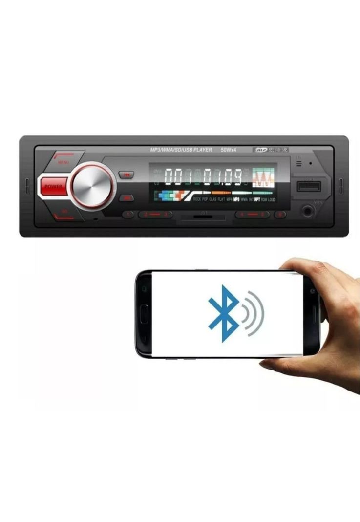 Radio Reproductor USB MP3 FM Auto LCD-3